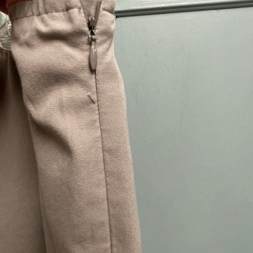 Eileen Fisher Taupe Size XL Womens Elastic Waist Side Zip Pants Stretch - Picture 4 of 4